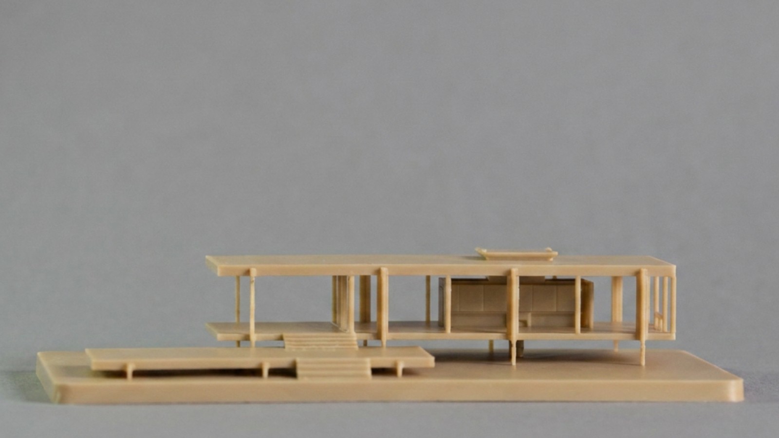 Farnsworth House · Marrón